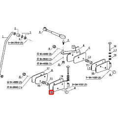 6005023173 Renault / Claas Zawias