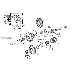 7700571699 Renault Koło zębate
