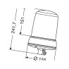 Lampa błyskowa Xenon na uchwyt 12V Hella 2RL008183101