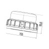 Lampa błyskowa LED na magnes 12V/24V Hella 2XD011557301
