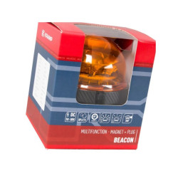 Lampa błyskowa LED na magnes 12V/24V 140B-LA20002 Kramp 8716106940158