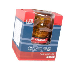 Lampa błyskowa LED na magnes 12V/24V 140B-LA20006 Kramp 8719607095969
