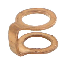 Podkładka miedziana podwójna, 6x11x1 H-8mm