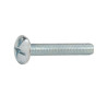 Wkręt z łbem grzybkowym poszerzanym kl. 4.6 ocynk ,  M6 x 30 mm
