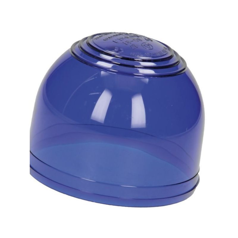 Klosz lampy sygnalizacyjnej fi116/122 wciskany niebieski Ajba 8716106968985