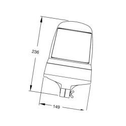 Klosz światła wewnętrzny Britax 1008100