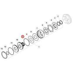 Oring 6005019224, 3384523M1