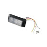 Światło ostrzegawcz stroboskopowe 12V/24V 3 LED czerwone