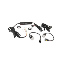 Światło ostrzegawcz stroboskopowe 12V/24V LED z osłoną regulator Britax L9400LDV