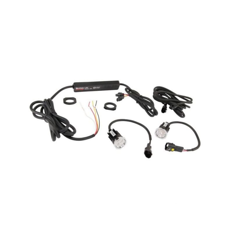 Światło ostrzegawcz stroboskopowe 12V/24V LED z osłoną regulator Britax L9400LDV