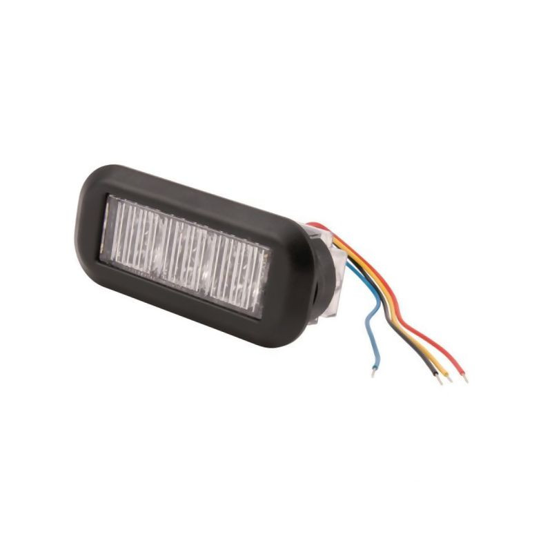 Światło ostrzegawcz stroboskopowe 12V/24V biała Britax L5403DV
