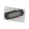 Światło ostrzegawcz stroboskopowe 12V/24V 3-LED Mini Slimline Britax L7700LDV