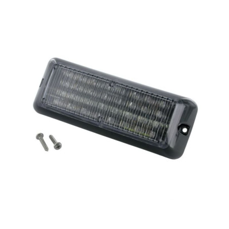 Światło ostrzegawcz stroboskopowe 12V/24V białe 32 LED Britax L5703DV