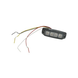 Światło ostrzegawcz stroboskopowe 12V/24V 4-kanałowy moduł ostrzegaw.LED Britax L9600LDV