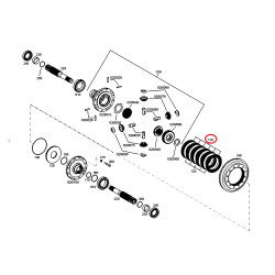0501325448 ZF Tarcza cierna,