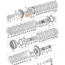 0730150777 ZF Podkładka 2,1mm