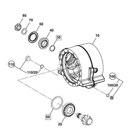0730005584 ZF Podkładka 1,1mm