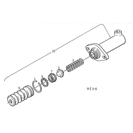 04384428 Deutz Fahr Zestaw naprawczy wysprzęglika FTE