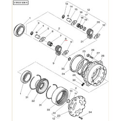 3429973M1 Massey Ferguson Satelita zwolnicy