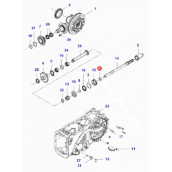1662726M2 MF Pierścień zabezpieczający mechanizmu różnicowego