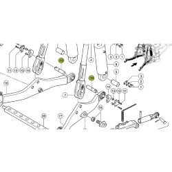 Claas 0005820781 Czujnik siły uciągu 110kN