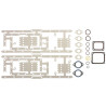 3E4328 Zestaw uszczelek silnika CATERPILLAR 3400 IPD PARTS