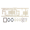 1177900 Zestaw uszczelek silnika CATERPILLAR 3400 IPD PARTS