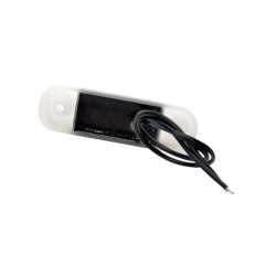 Lampa obrysowa biała Neon 12/24V 766 Waś 1400690766