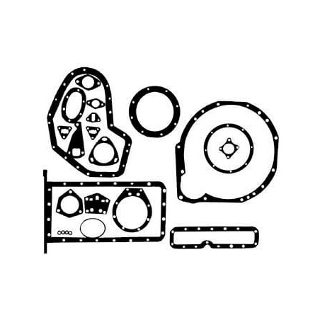 894916M91 Massey Ferguson Zestaw uszczelek silnika dół Vapormatic 5035776944918