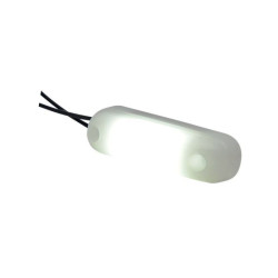 Lampa obrysowa biała Neon 12/24V 766 Waś 1400690766