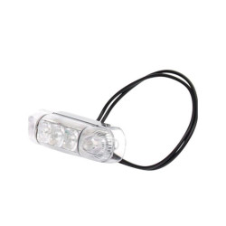 Lampa obrysowa biała LED, 283, 12V-24V, Waś 1400300121