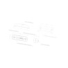 Lampa obrysowa biała LED, 283, 12V-24V, Waś 1400300121