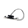 Lampa obrysowa biała LED z uchwytem 105z Waś 14006901050