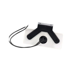 Lampa obrysowa biała LED z uchwytem 105z Waś 14006901050