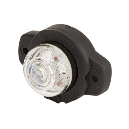 Lampa obrysowa biała LED 129, 12V-24V, biała Waś 1400690301