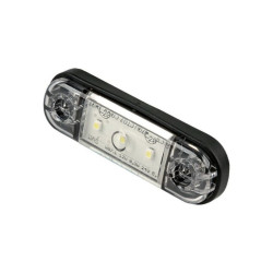 Lampa obrysowa biała LED, 710 Waś 1400300710