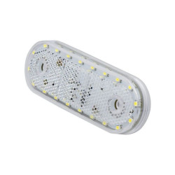 Lampa obrysowa biała LED przednia 536 12V-24V LED Waś 14003000536