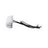 Lampa obrysowa biała LED 180 12V-24V Waś 14003000180