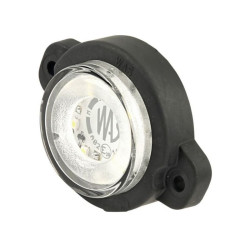 Lampa obrysowa biała LED 519, 12V-24V Waś 1400300519