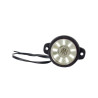 Lampa obrysowa biała LED 519, 12V-24V Waś 1400300519