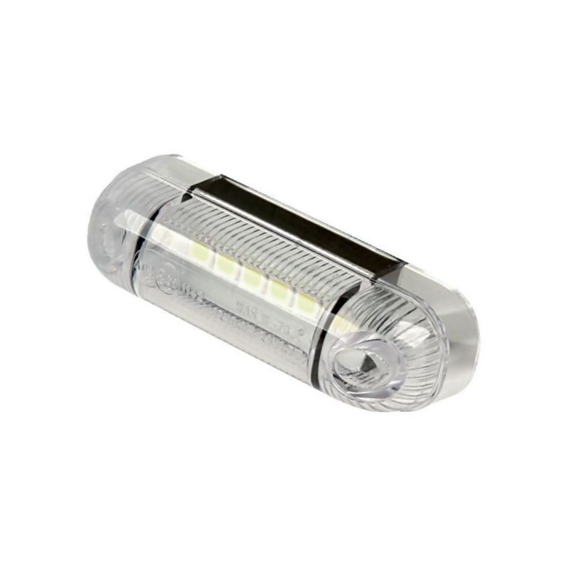 Lampa obrysowa biała LED 558, 12V-24V Waś 1400300558