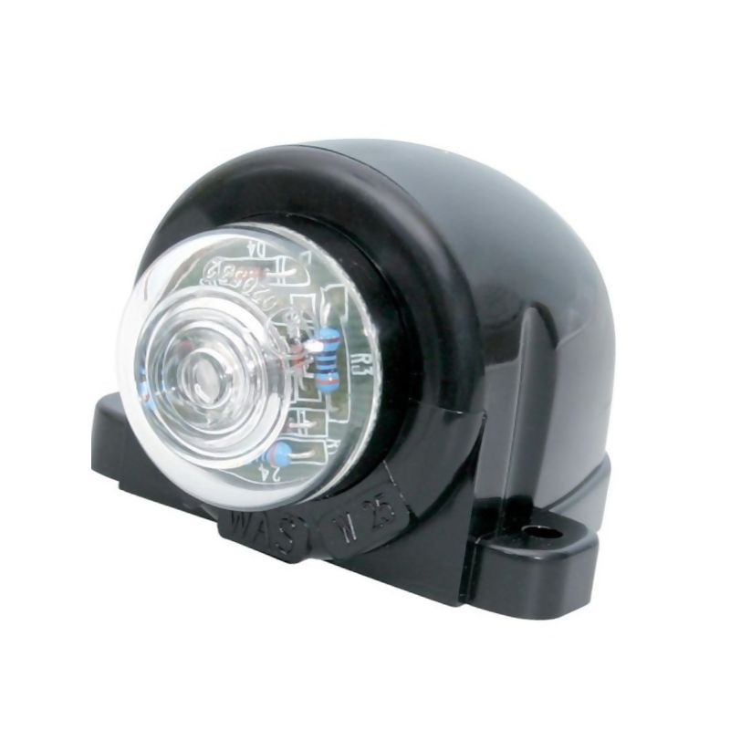 Lampa obrysowa biała LED, W-25, biała Waś 1400690600