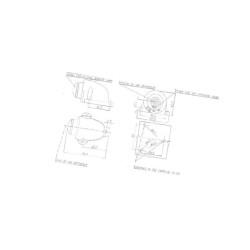 Lampa obrysowa biała LED, W-25, biała Waś 1400690600