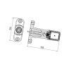 Lampa obrysowa biała Hella 2XS011768021