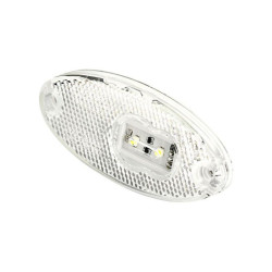 Lampa obrysowa biała LED, 309p 12V-24V, Waś 1400300309P