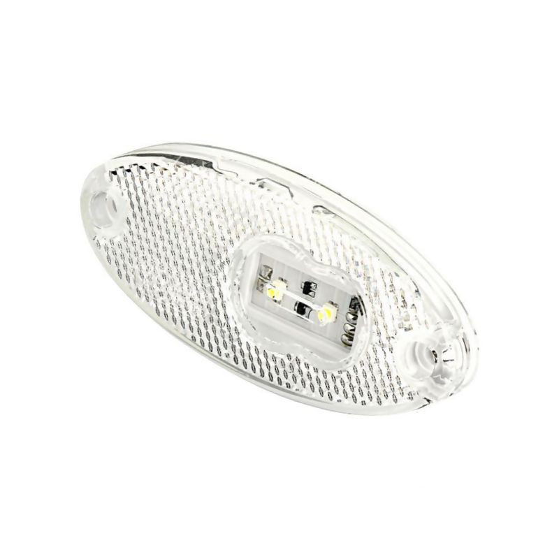 Lampa obrysowa biała LED, 309p 12V-24V, Waś 1400300309P