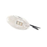 Lampa obrysowa biała LED, 309p 12V-24V, Waś 1400300309P