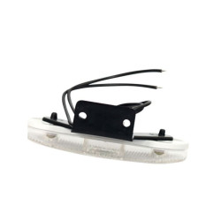 Lampa obrysowa biała LED z uchwytem 231z, Waś 14006905300
