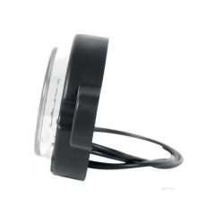 Lampa obrysowa biała LED 451 12V-24V Waś 14003000451