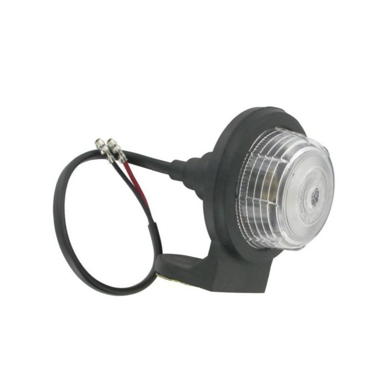 Lampa obrysowa biała z uchwytem Britax TOR2460